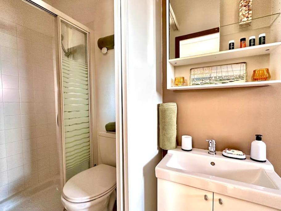 Le Coin De Mer 2, Bord De Mer, Plage 30M, Cosy, Clim, Wifi, 4 Personnes Фо-сюр-Мер Екстериор снимка